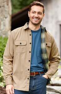 Men's‎ Flannel Lined Shirt